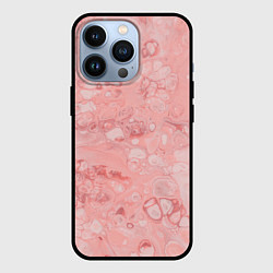 Чехол iPhone 13 Pro Розовые волны