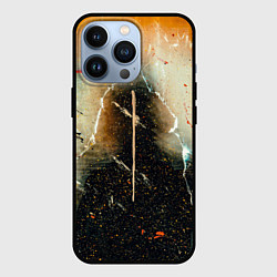 Чехол для iPhone 13 Pro Туман, тени и краски, цвет: 3D-черный