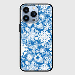 Чехол для iPhone 13 Pro Снежок, цвет: 3D-черный