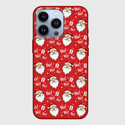 Чехол для iPhone 13 Pro Дед Мороз - Санта Клаус, цвет: 3D-красный