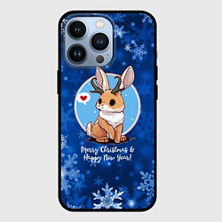 Чехол iPhone 13 Pro Кролик - символ нового года