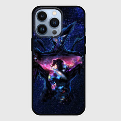 Чехол для iPhone 13 Pro One Punch Man Гароу Космос, цвет: 3D-черный