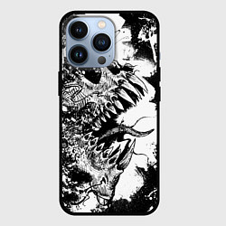 Чехол для iPhone 13 Pro Демоны внутри тебя, цвет: 3D-черный