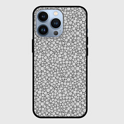Чехол iPhone 13 Pro Круги штрихованные