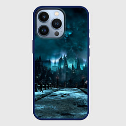 Чехол для iPhone 13 Pro Dark Souls - Иритилл Холодной долины, цвет: 3D-тёмно-синий