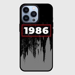 Чехол для iPhone 13 Pro 1986 - в красной рамке на темном, цвет: 3D-черный