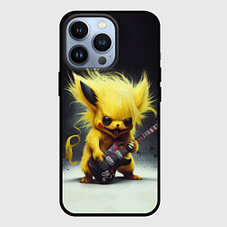 Чехол для iPhone 13 Pro Rocker Pikachu, цвет: 3D-черный