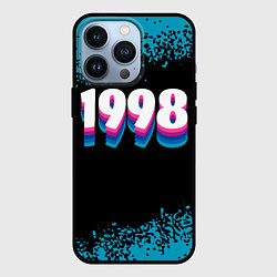 Чехол для iPhone 13 Pro Made in 1998: vintage art, цвет: 3D-черный