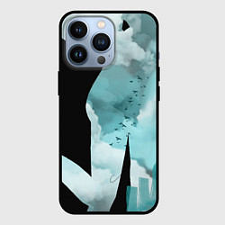 Чехол для iPhone 13 Pro Мое небо, цвет: 3D-черный