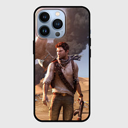 Чехол для iPhone 13 Pro Uncharted 3, цвет: 3D-черный