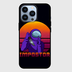 Чехол для iPhone 13 Pro Impostor, цвет: 3D-черный