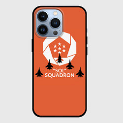 Чехол для iPhone 13 Pro SOL Squadron, цвет: 3D-черный