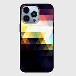 Чехол для iPhone 13 Pro Mosaic abstraction, цвет: 3D-черный