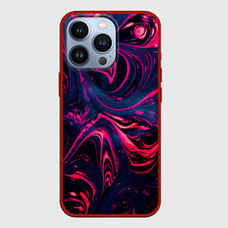Чехол iPhone 13 Pro Неоновые краски во тьме