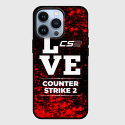 Чехол для iPhone 13 Pro Counter Strike 2 love классика, цвет: 3D-черный