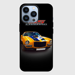 Чехол для iPhone 13 Pro Ретро маслкар Camaro SS 1970 года, цвет: 3D-черный