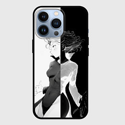 Чехол для iPhone 13 Pro Тацумаки из ванпанчмена, цвет: 3D-черный
