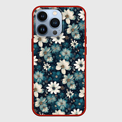 Чехол iPhone 13 Pro Узор из весенних цветочков