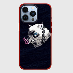 Чехол для iPhone 13 Pro Кабан Иноскэ Хасибира, цвет: 3D-красный