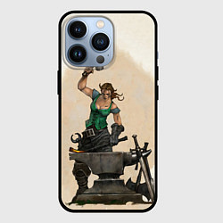 Чехол для iPhone 13 Pro Fable II Кувалда, цвет: 3D-черный