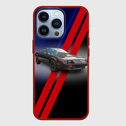 Чехол для iPhone 13 Pro Американский маслкар Chevrolet Camaro 1983 года, цвет: 3D-красный