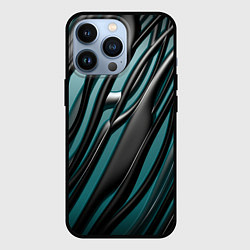 Чехол для iPhone 13 Pro Подтеки, цвет: 3D-черный