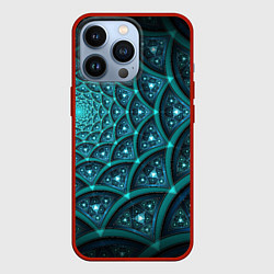Чехол для iPhone 13 Pro Андромеда, цвет: 3D-красный