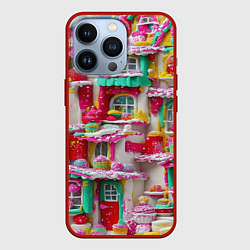 Чехол iPhone 13 Pro Домики из сладостей