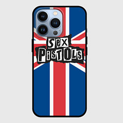 Чехол для iPhone 13 Pro Sex Pistols - панк рок, цвет: 3D-черный