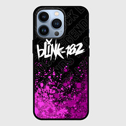 Чехол для iPhone 13 Pro Blink 182 rock legends: символ сверху, цвет: 3D-черный