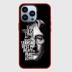 Чехол iPhone 13 Pro Джон Леннон легенда