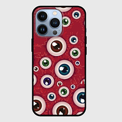 Чехол iPhone 13 Pro Множество жутких глаз