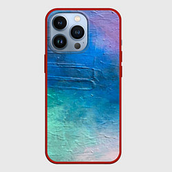 Чехол iPhone 13 Pro Пудра и голубые краски