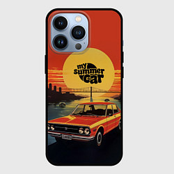 Чехол iPhone 13 Pro My summer car Toyota Carina 1600 ST