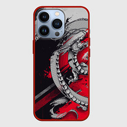 Чехол iPhone 13 Pro Dragon - Japan style