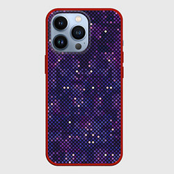 Чехол для iPhone 13 Pro Disco space, цвет: 3D-красный