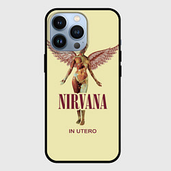 Чехол для iPhone 13 Pro Nirvana - In utero, цвет: 3D-черный