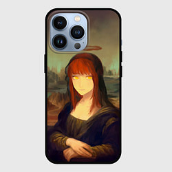 Чехол iPhone 13 Pro Макима в стиле картины Мона Лиза