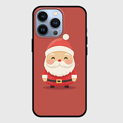 Чехол для iPhone 13 Pro Санта Клаус: арт нейросети, цвет: 3D-черный