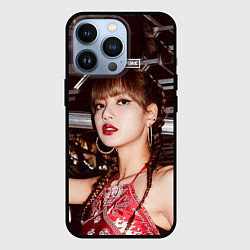 Чехол для iPhone 13 Pro Lisa Blackpink, цвет: 3D-черный