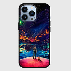 Чехол для iPhone 13 Pro Вершина мира, цвет: 3D-черный