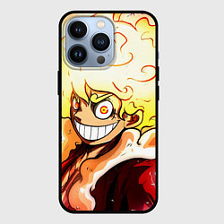 Чехол для iPhone 13 Pro Луффи 5 гир бог Ника - One Piece, цвет: 3D-черный