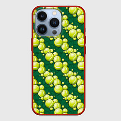 Чехол iPhone 13 Pro Большой теннис - мячики
