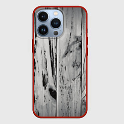 Чехол iPhone 13 Pro Grey wood