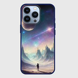 Чехол для iPhone 13 Pro Величие космоса, цвет: 3D-тёмно-синий