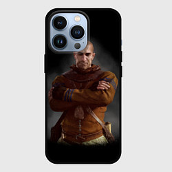 Чехол для iPhone 13 Pro The Witcher 3 - Гюнтер, цвет: 3D-черный