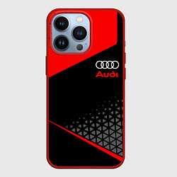 Чехол для iPhone 13 Pro Ауди - sportwear, цвет: 3D-красный