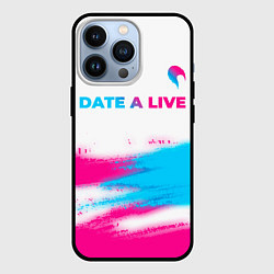 Чехол iPhone 13 Pro Date A Live neon gradient style: символ сверху