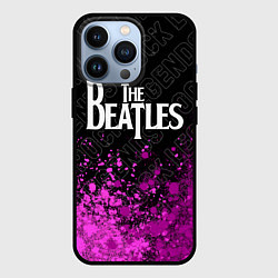 Чехол для iPhone 13 Pro The Beatles rock legends: символ сверху, цвет: 3D-черный