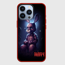 Чехол для iPhone 13 Pro Бонни Фнаф, цвет: 3D-красный